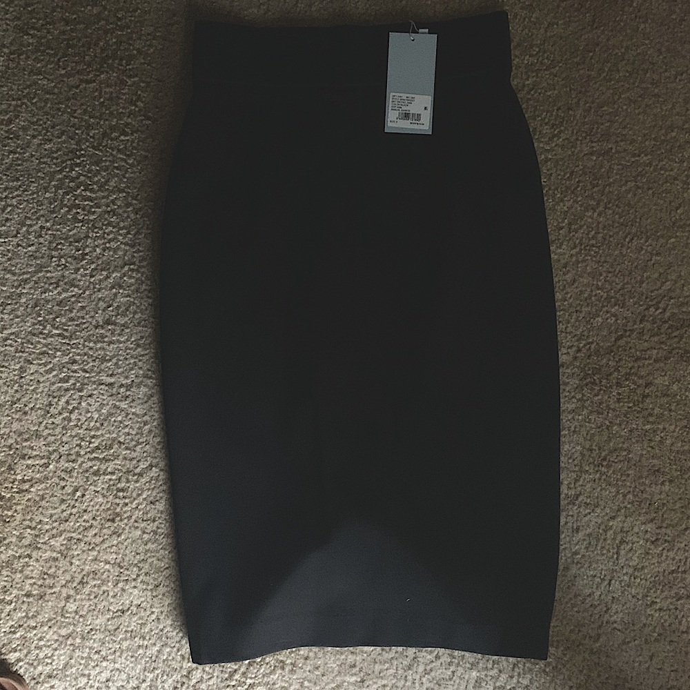 Brand new black pencil skirt with tags! Size 2 Antonio M